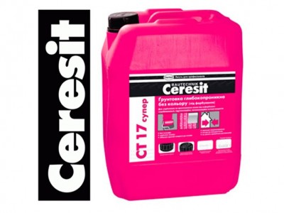 Ceresit СТ 17 СУПЕР Грунтовка глубокопроникающая, 10 л