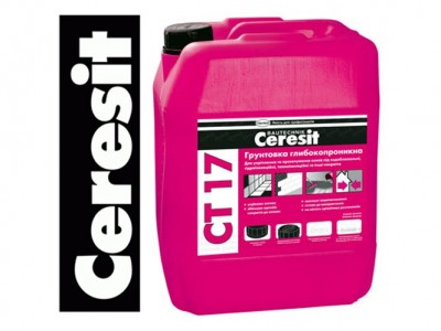 Ceresit СТ 17 Грунтoвка глубокопроникающая, 5 л