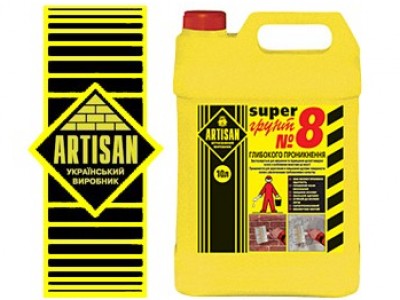 Artisan С-8 Глубокопроникающая грунтовка "Супер", 10 л