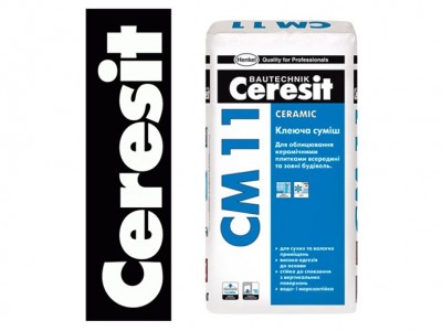 Ceresit CМ 11 Клеющая смесь для плитки Ceramic, 25 кг