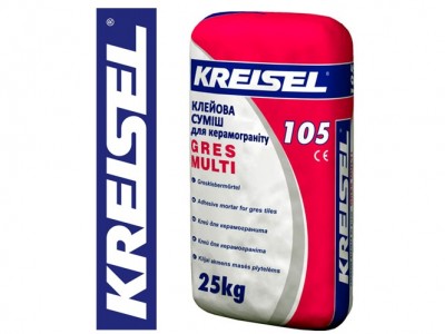 Kreisel 105 Клеющая смесь для керамогранита, 25 кг