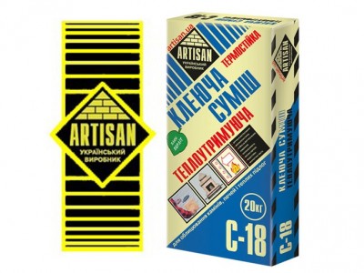 Аrtisan С-18 Клеющая смесь теплоудерживающая, 20 кг