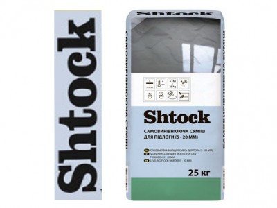 Shtock Самовыравнивающаяся смесь для пола; 5-20 мм, 25 кг