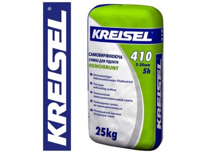 Kreisel 410 Смесь для пола самовыравнивающаяся; 2-20 мм, 25кг