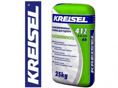 Kreisel 412 Смесь для пола самовыравнивающаяся; 3-15 мм, 25 кг