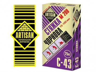 Artisan С-43 Стяжка черновая, 25 кг