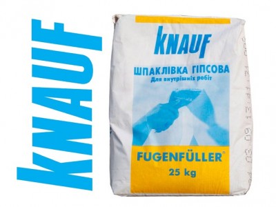 Knauf Фугенфюлер, шпаклевка гипсовая, 25 кг