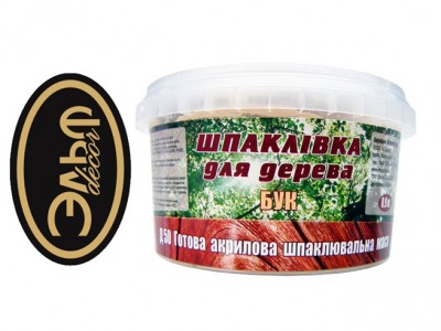 Эльф Шпаклевка Д50 бук 0,4кг