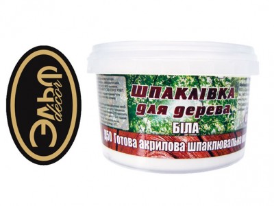 Эльф Шпаклевка Д50 белая 0,9кг