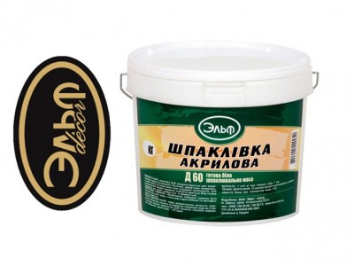 Эльф Шпаклевка Д60, 4 кг