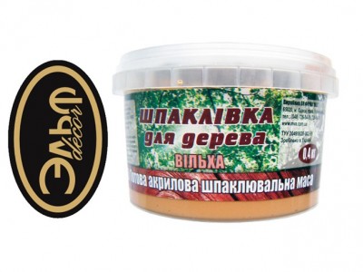 Эльф Шпаклевка Д50 ольха 0.4кг