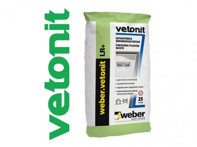 Шпаклевка Vetonit LR+, 25 кг