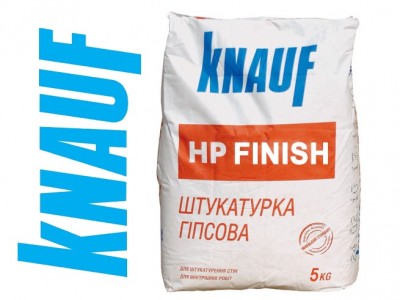 Knauf НР-Финиш, шпаклевка гипсовая, 5 кг