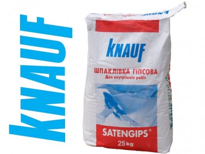 Knauf Сатенгипс, шпаклевка гипсовая, 25 кг